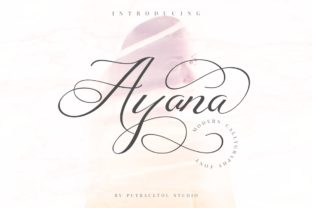 Ayana: The Modern Calligraphy Font That Feels Like a Handwritten Secret