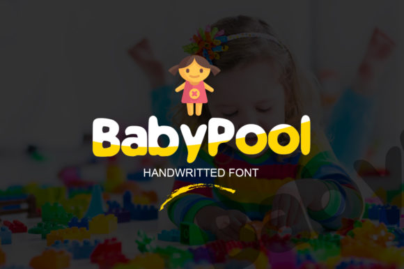 Baby Pool: A Rustic, Dapper Handwritten Font