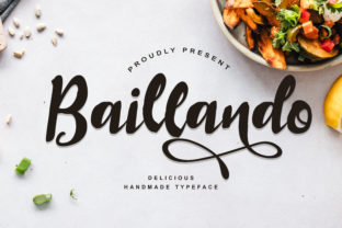 Baillando: A Smooth Handwritten Font That Brings Warmth and Personality to Your Designs