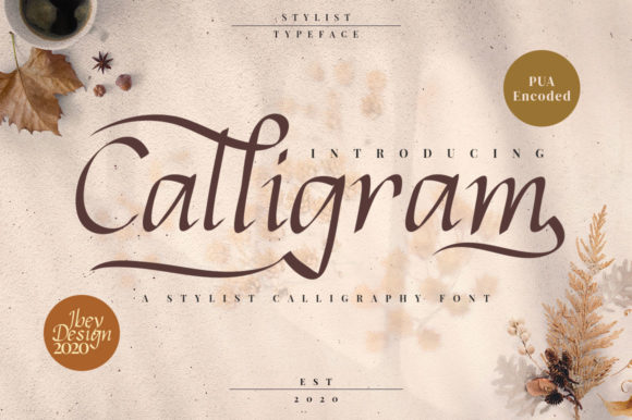 Calligram: A Stylish, Versatile Calligraphy Font for Professional Design Work
