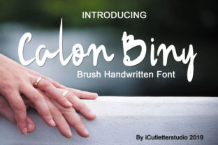 Calon Biny: Where Handwritten Elegance Meets Modern Design Utility