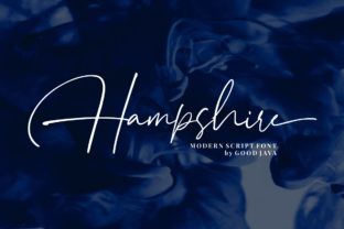 Hampshire: The Script Font That Elevates Authenticity in Modern Design