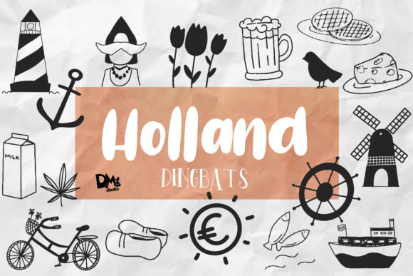 Holland Dingbats: Doodles That Type Like Letters—And Why That Changes How You Design, Teach, and Communicate
