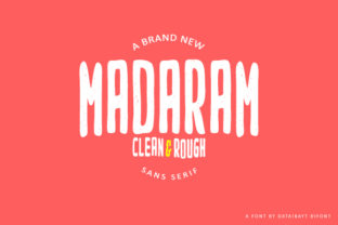 Madaram Font Family: Where Raw Energy Meets Refined Clarity
