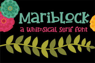 Mariblock: A Serif Font That Adds Quiet Charm to Everyday Design