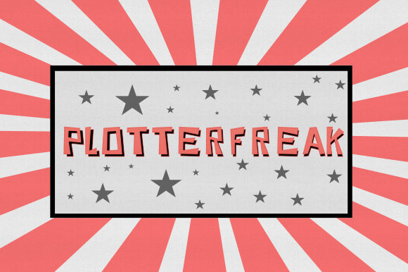 Plotterfreak: A Playful, Spooky Font for Real Projects