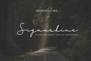 Signashine: The Hand-Drawn Font That Feels Like a Thoughtfully Written Note