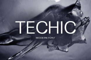 Techic: A Modern Sans Serif Font Built for Clarity and Character