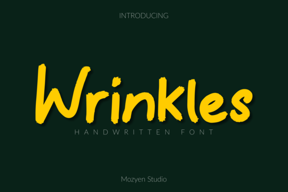 Wrinkles: Where Playful Typography Meets Professional Precision