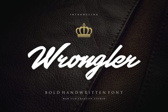 Wrongler: A Handwritten Font That Brings Adventure to Everyday Design