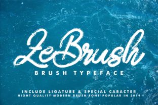 ZeBrush: A Handwritten Font That Balances Authenticity and Modern Clarity